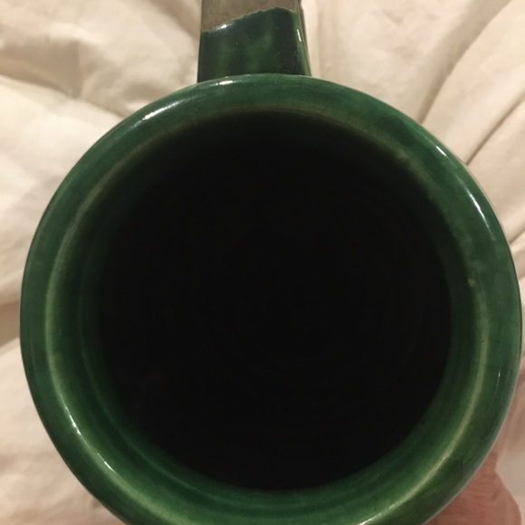 SOLD! Rowe Pottery Works Cambridge, WI Green Salt Glaze - Picture 6 of 12